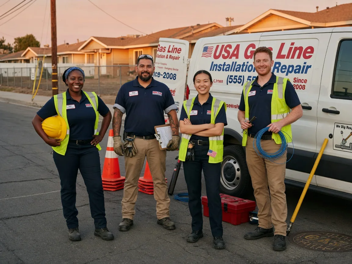 Gas Line Installation company in New Market, AL